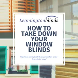 How To Take Down Your Window Blinds