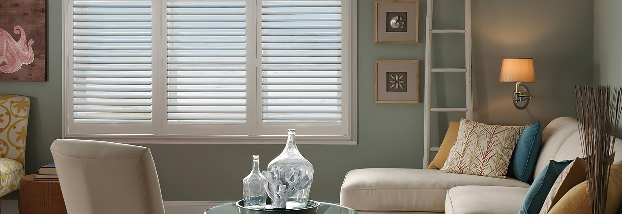 fitted living room shutters