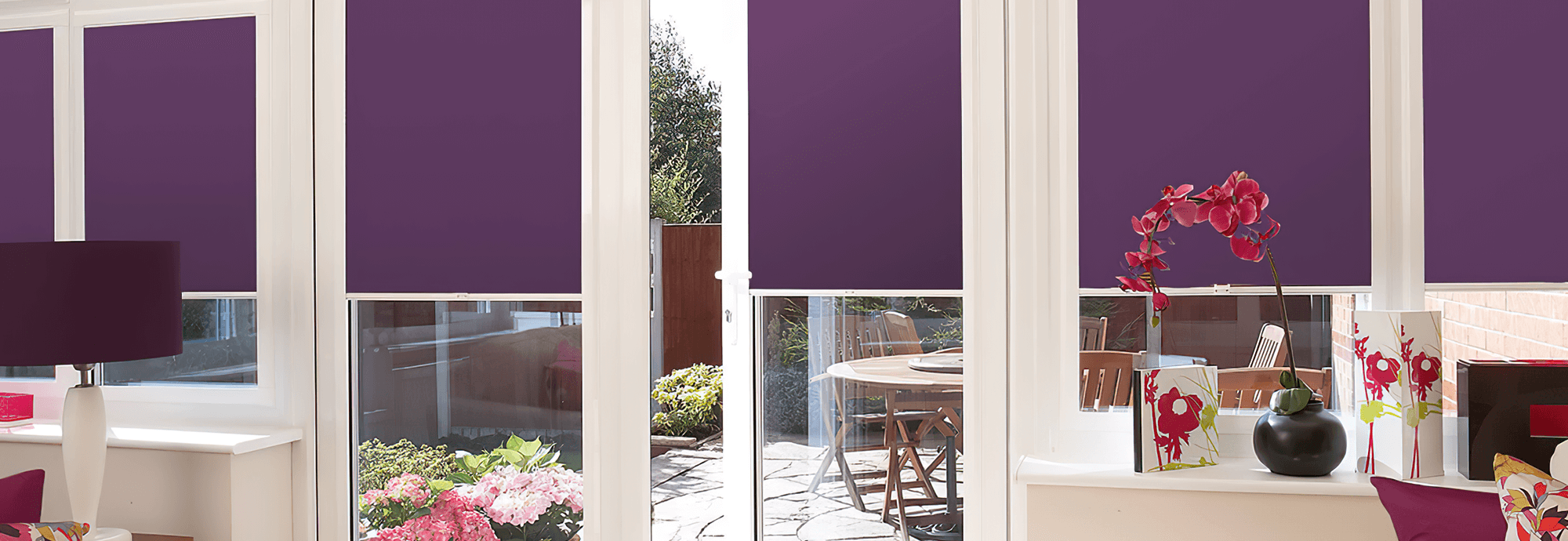 They can be adjusted to cover only the stationary panel. Sliding Door Blinds Ideas - The Best Blinds For Sliding Glass Doors Leamington Blinds