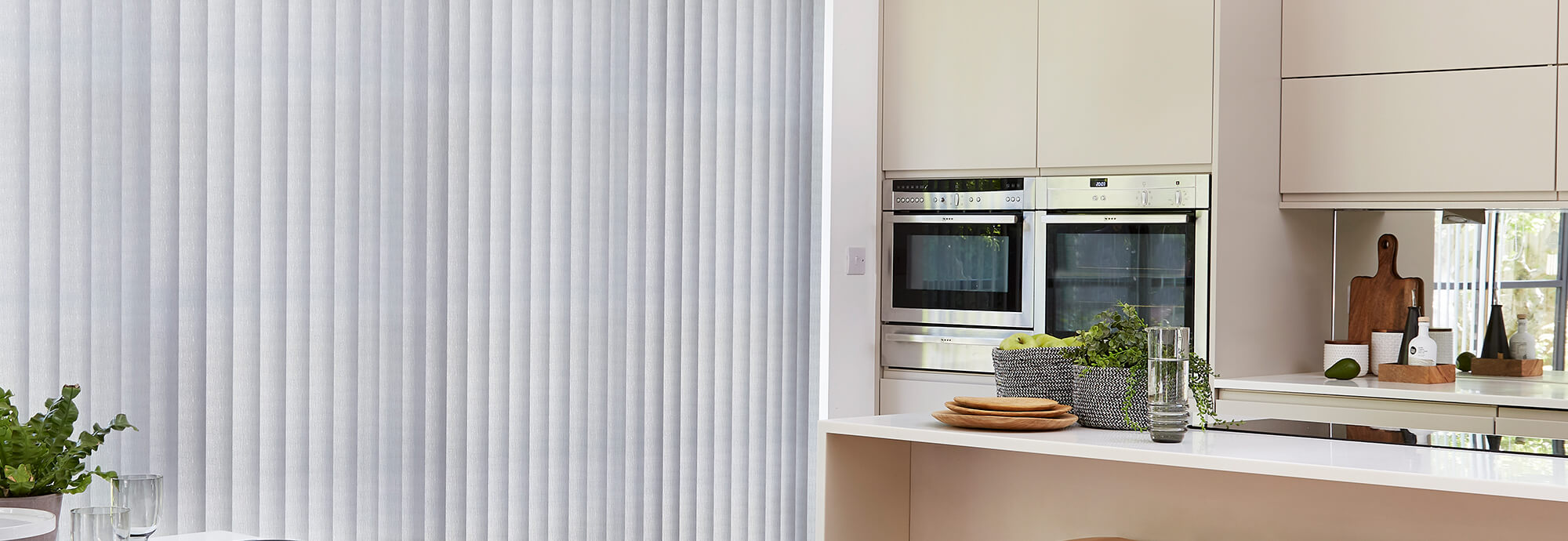vertical kitchen blinds
