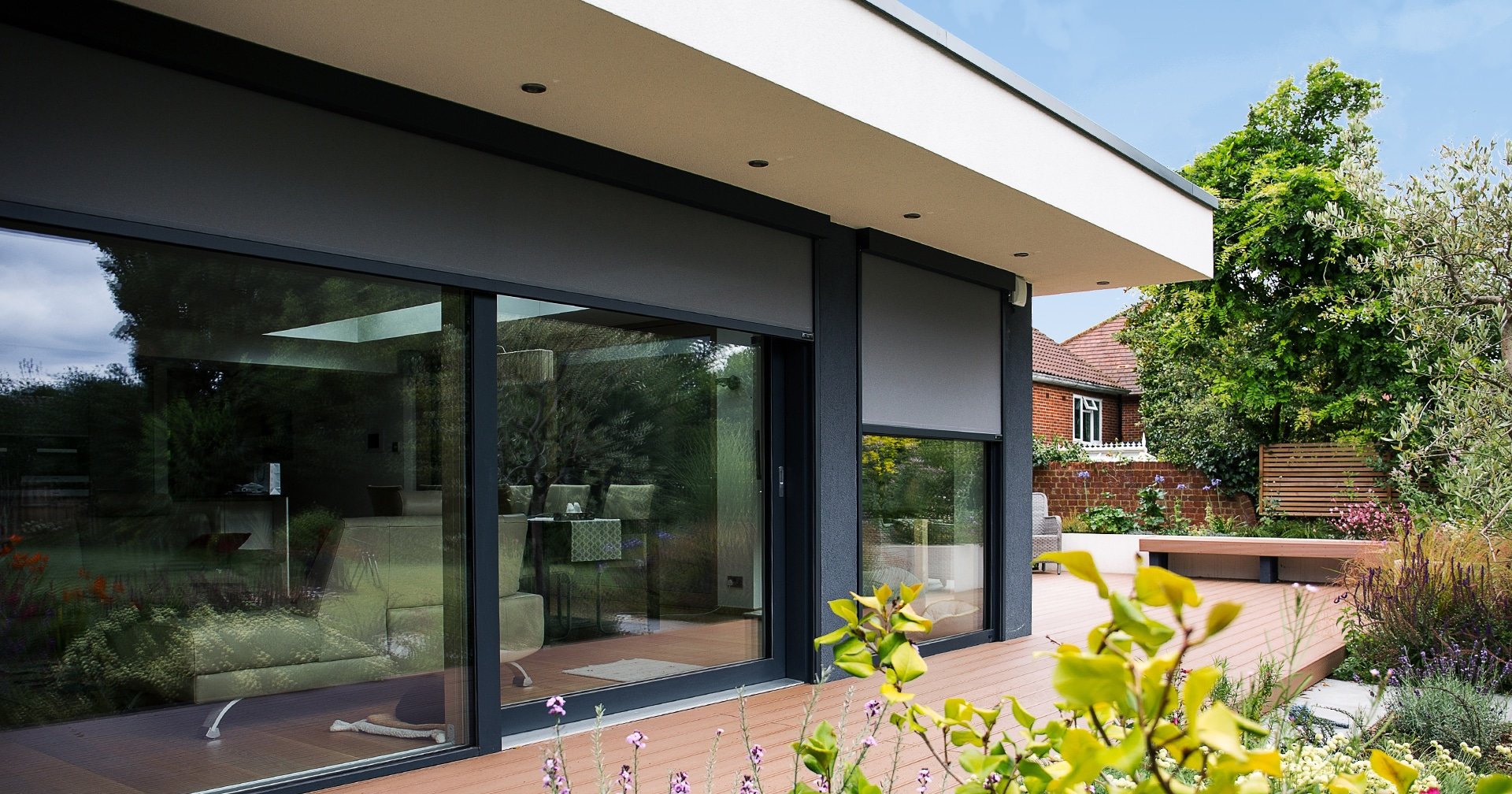 External Shades for patio Door frames 