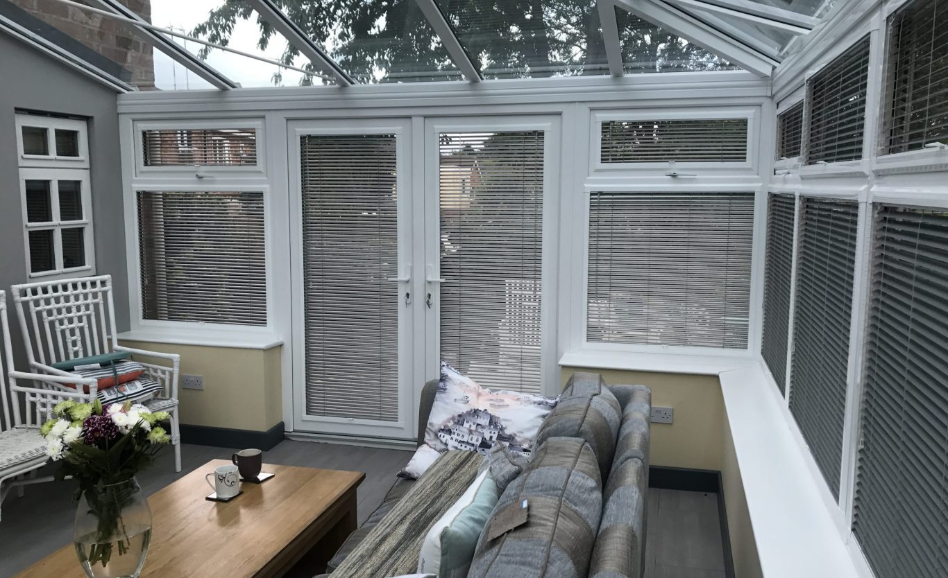 Perfect fit venetian conservatory blinds