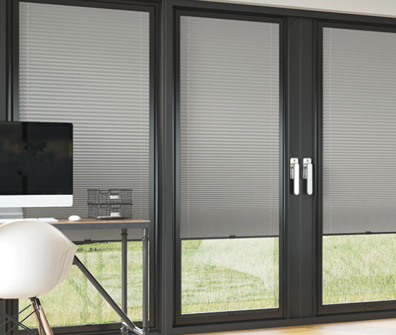 Perfect fit patio door blinds