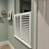 Cafe style shutters