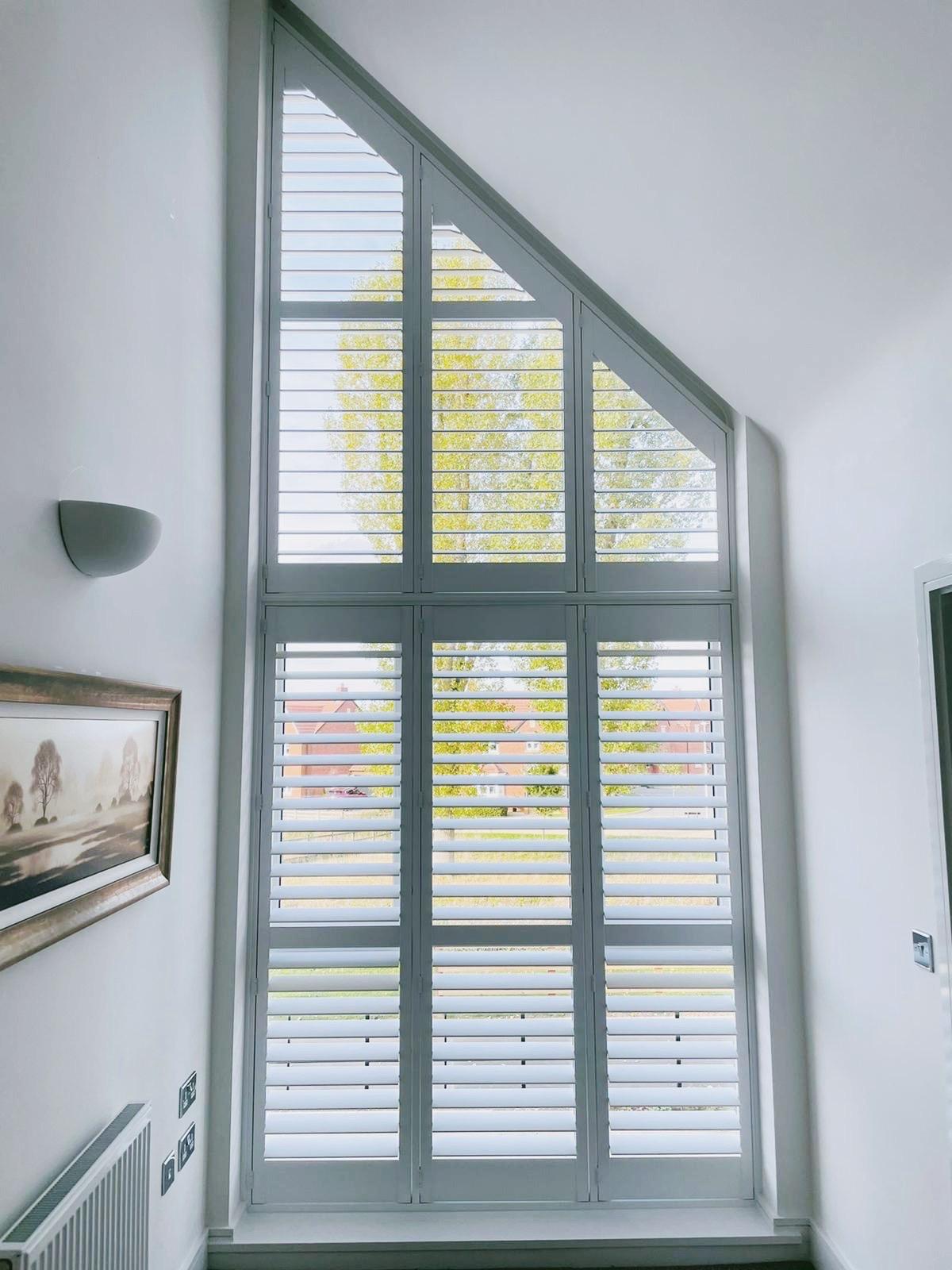 Shaped Window Shutters Arched Window Shutters Leamington Blinds