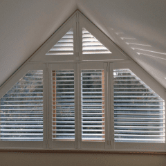 arched window shutters