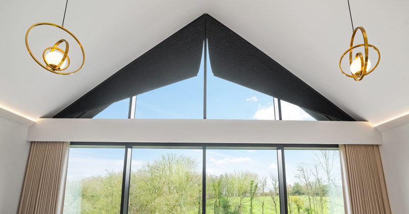 Triangle window blinds | Leamington Blinds