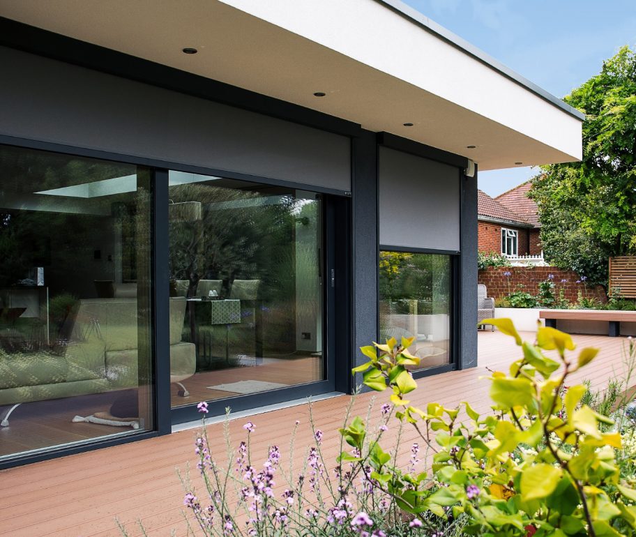 Outdoor Blind Installation In Warwickshire