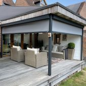 Outdoor Blind Installation In Warwickshire